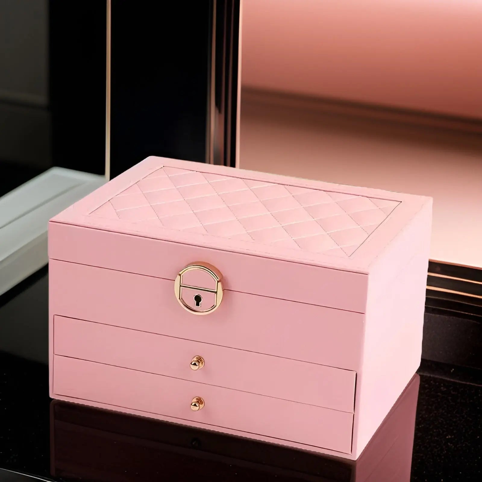 Elegancebox Luxury Jewelry Box – Multiple Storage Box for Jewelry