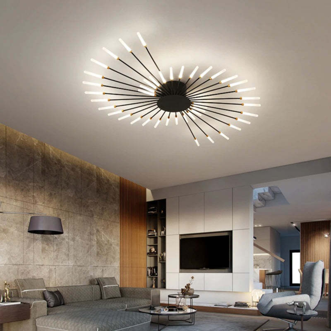 Modern large LED ceiling light - LumenMax