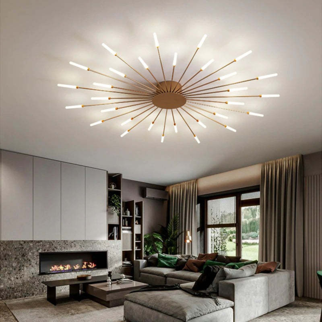 Modern large LED ceiling light - LumenMax