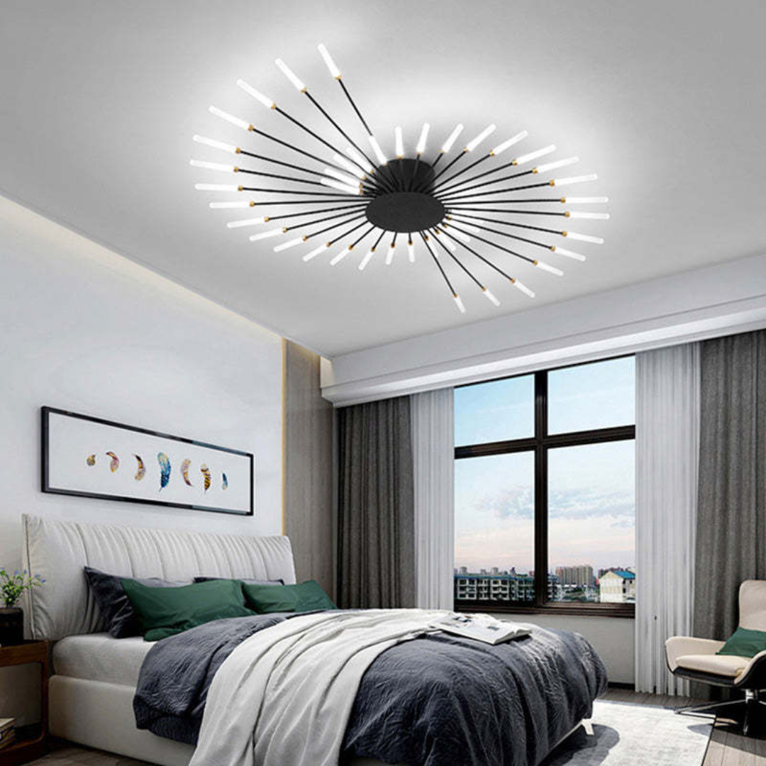 Modern large LED ceiling light - LumenMax