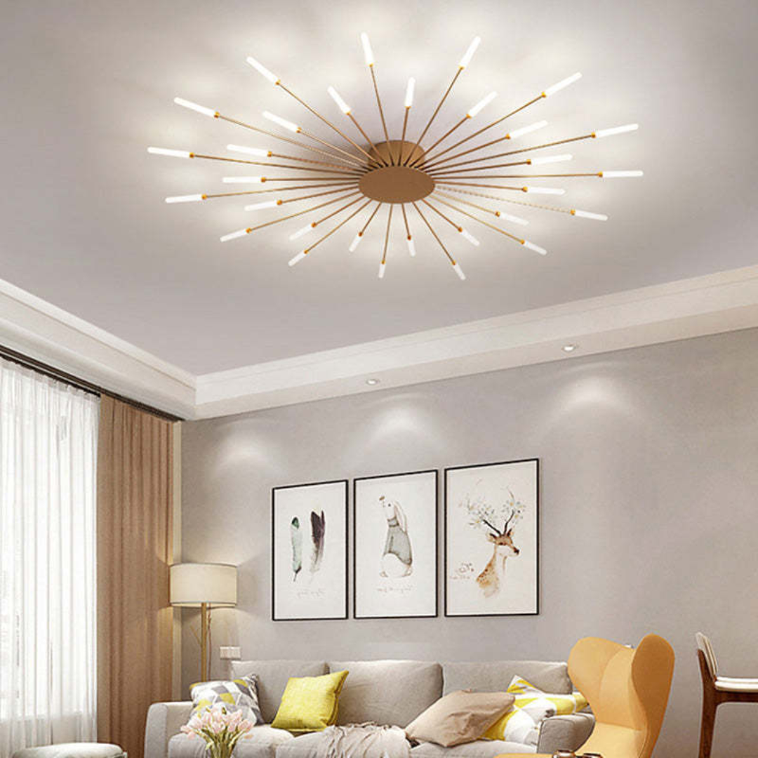 Modern large LED ceiling light - LumenMax