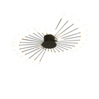 Modern large LED ceiling light - LumenMax