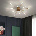 Modern large LED ceiling light - LumenMax