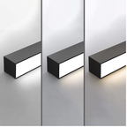 Industrial linear LED ceiling lamp - Stratum