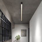 Industrial linear LED ceiling lamp - Stratum