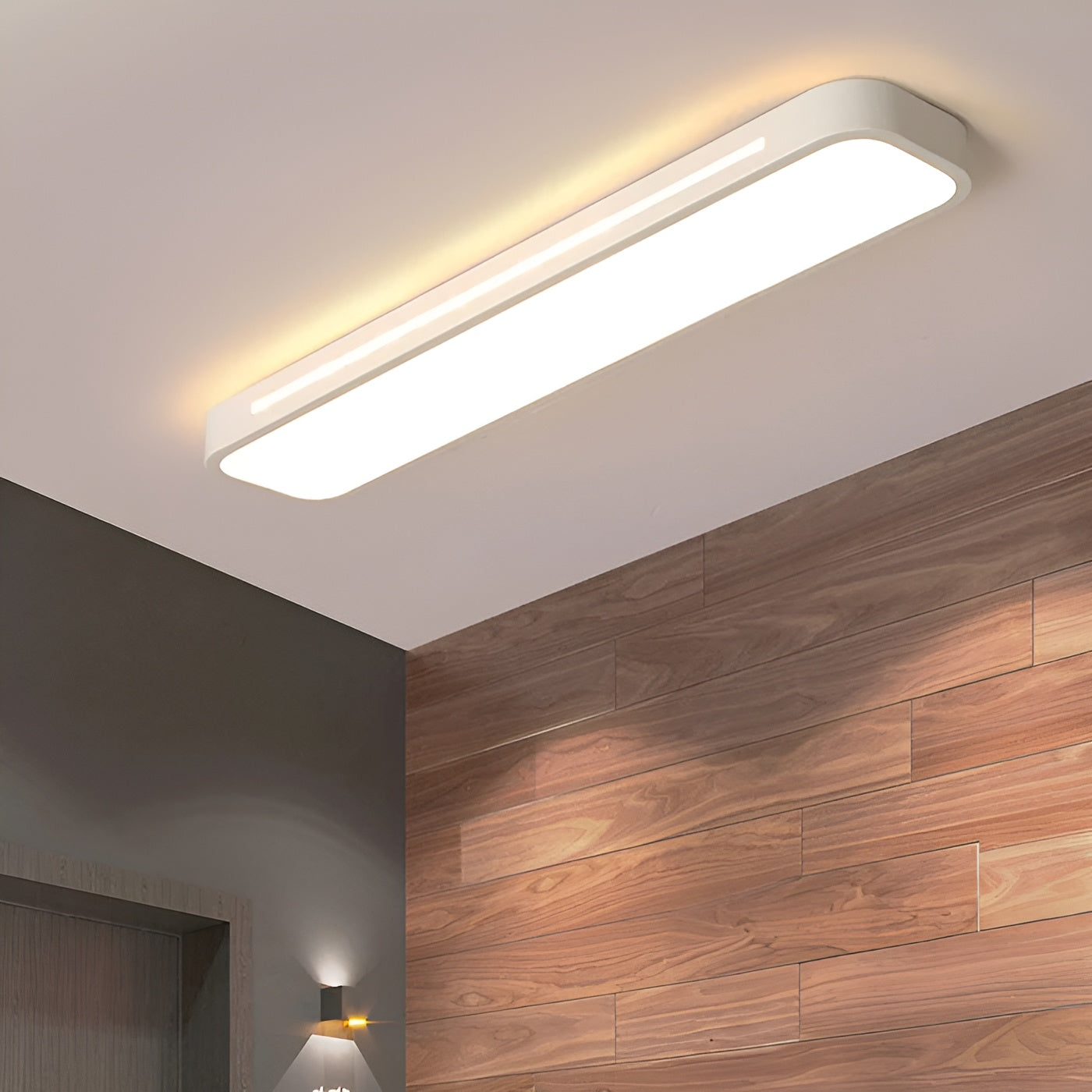 Rectangular ceiling light – Clear lines & modern design | Perfect for living room and dining area