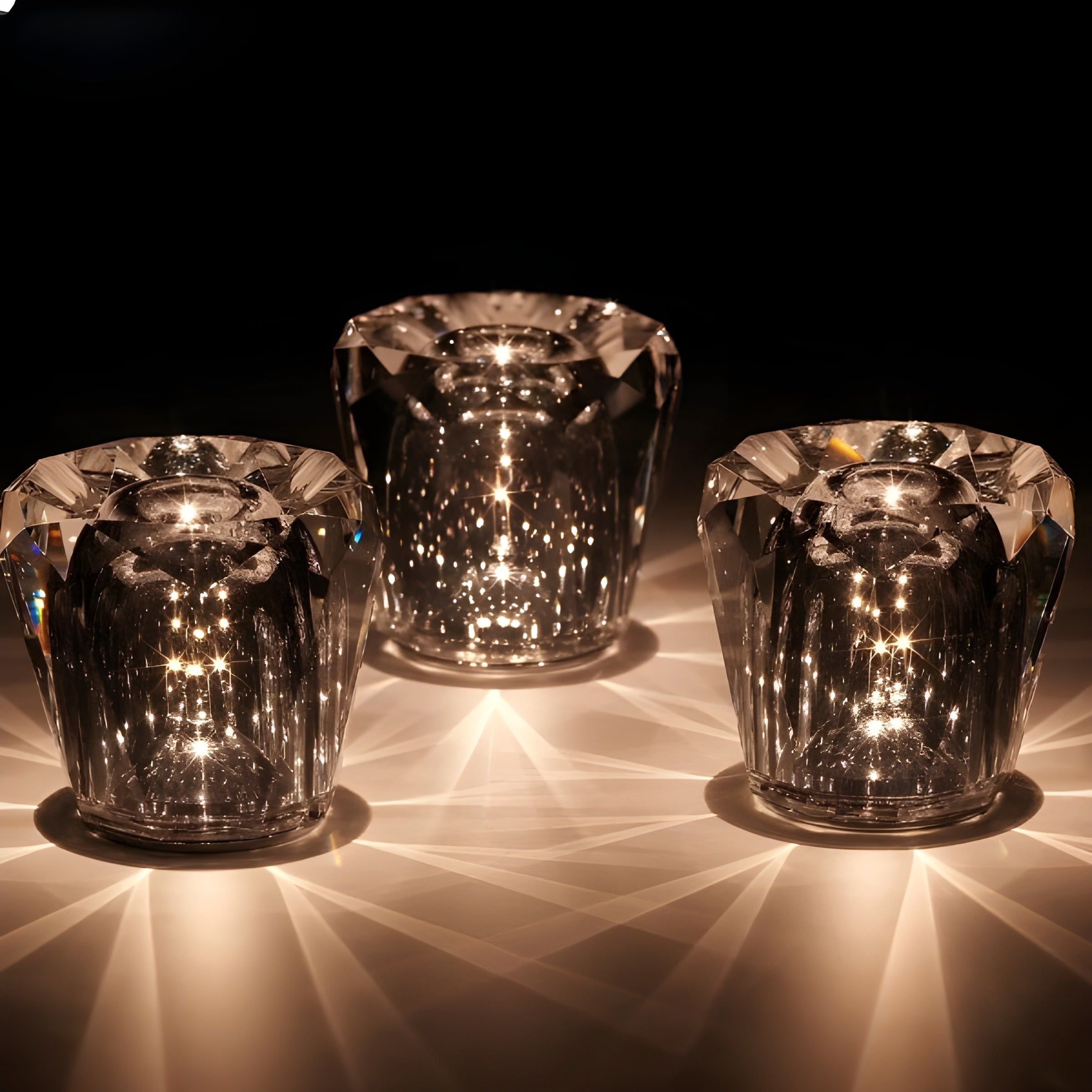 Lamp - Luxury Diamond Crystal LED Rechargeable Table Lamp