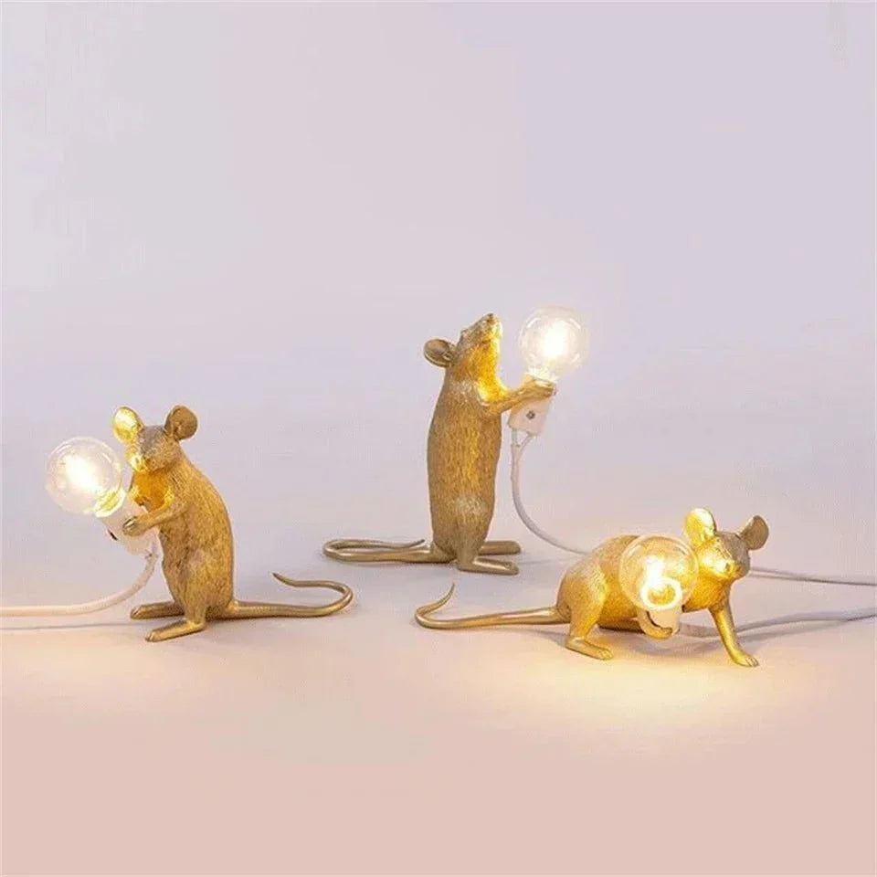 Royallure Art Deco Style LED Mouse Desk Lamp - Playful Desk Lighting