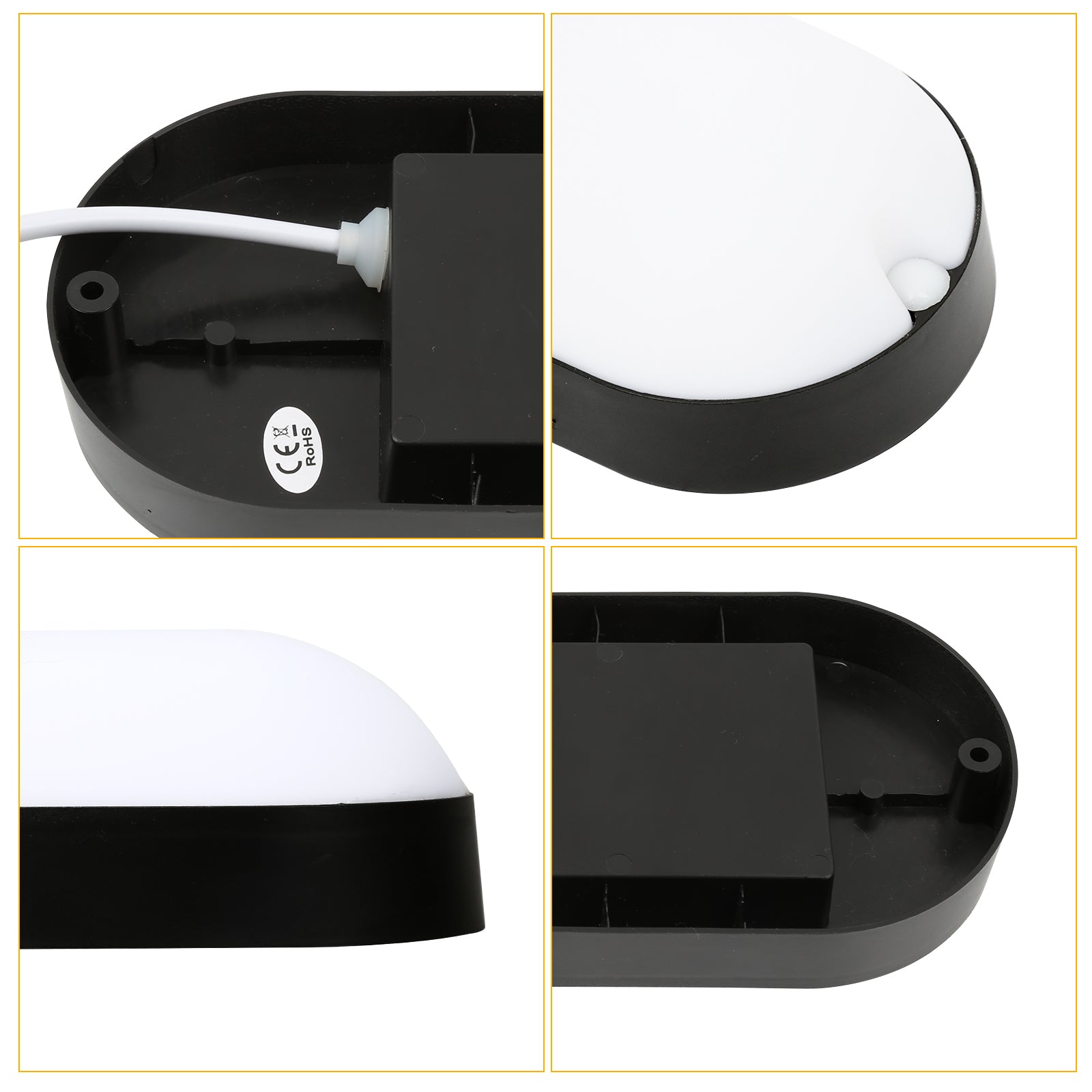 15W LED Moisture Protection Light IP54 2 Pieces