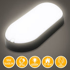 15W LED Moisture Protection Light IP54 2 Pieces