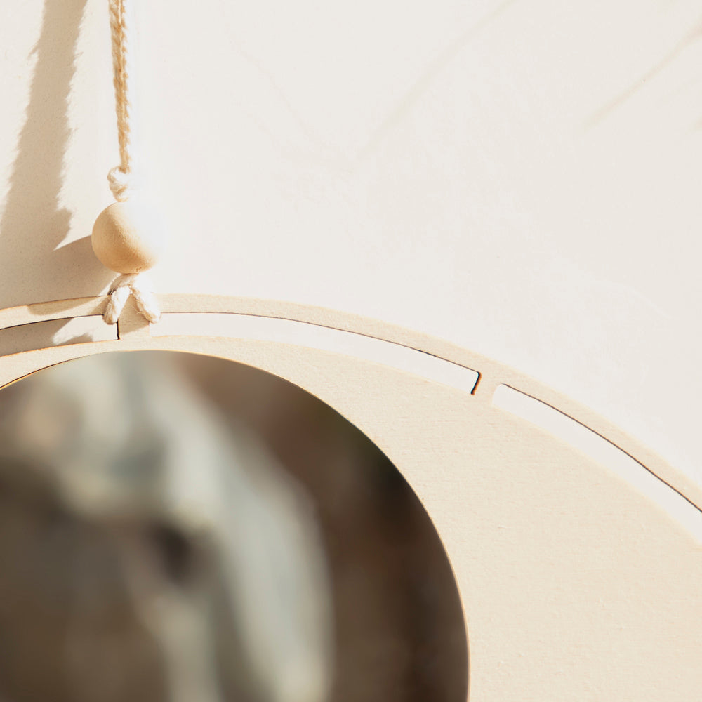 Madigas | Boho Macrame Eye Mirror Wall Decor