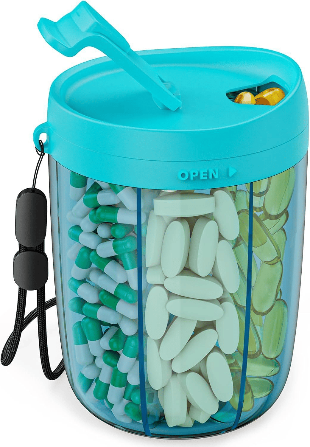 Storage box with 6 compartments – Dailycase