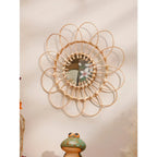 Madigas | Handmade Rattan Decorative Wall Mirror