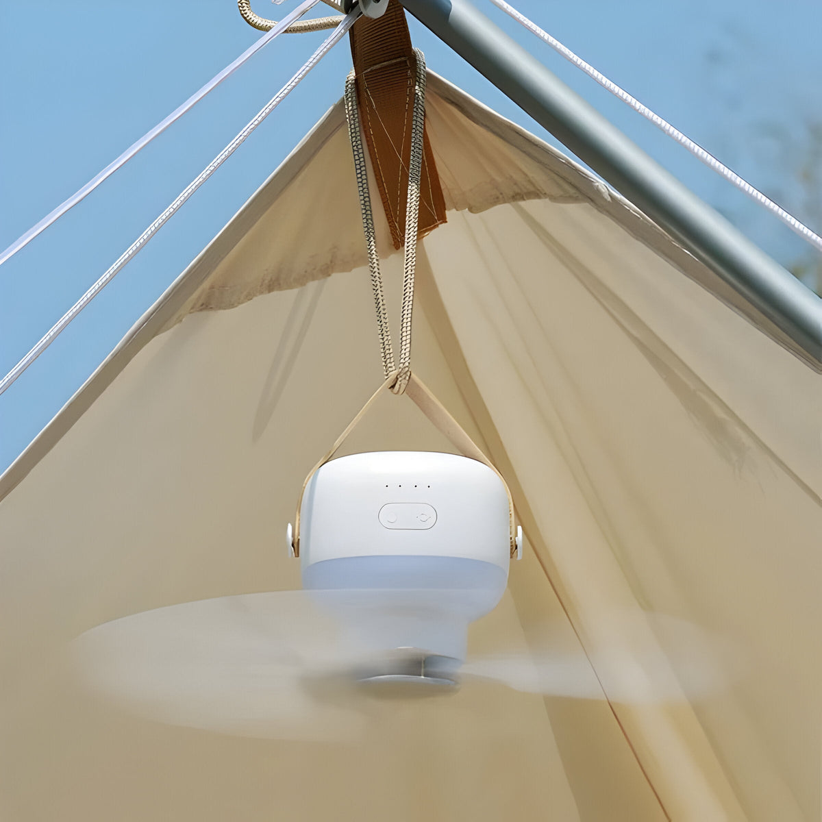BreezeNova - PortaHaus Lamp Ceiling Fan Light with Remote Control