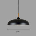 Ceiling light in Scandinavian oak - ScandiLuxe
