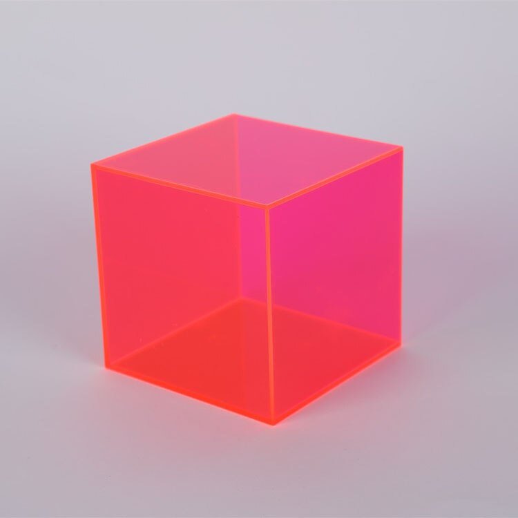 Colorful Acrylic Exhibition Storage Box