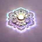 Elegant Crystal LED Ceiling Light with Modern Design