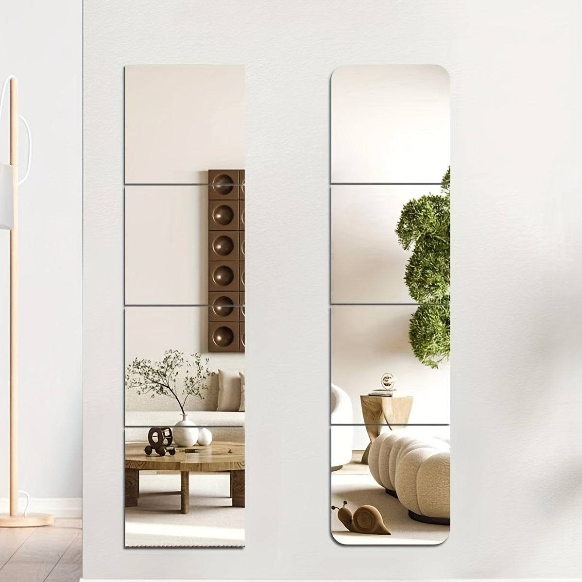 AcrylicSafe Mirrors Set – Stylish and Break-resistant Mirrors Madigas