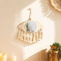 Madigas | Boho Macrame Eye Mirror Wall Decor