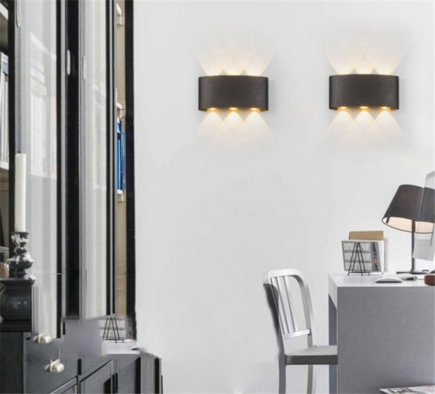 Modern waterproof LED wall light for indoor and outdoor | Stylish and energy-efficient lighting