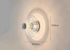 Modern Wave Ceiling Light – Elegant Glass Light for Living Room or Bedroom