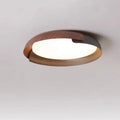 Modern ceiling light with wood look – Stylish LED lighting for the living room