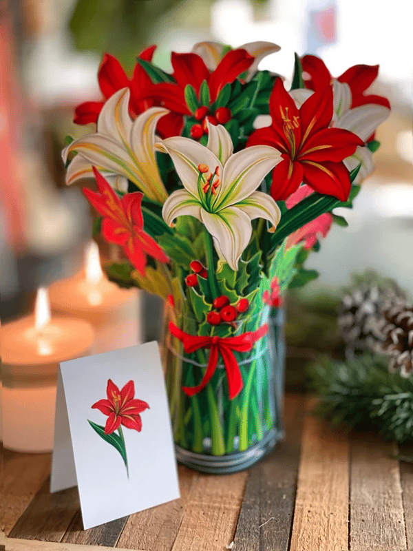 Plastic Pop-up Flower Incl. Free Gift Cards - Fair