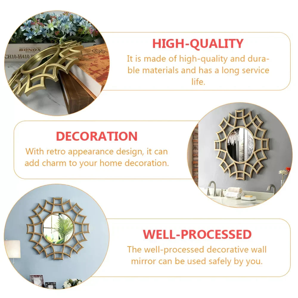 Madigas | Luxury Irregular Mirror Wall Hanging for Modern Decor