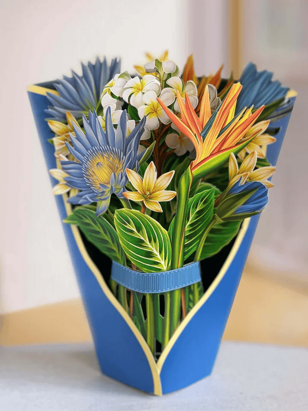 Plastic Pop-up Flower Incl. Free Gift Cards - Fair