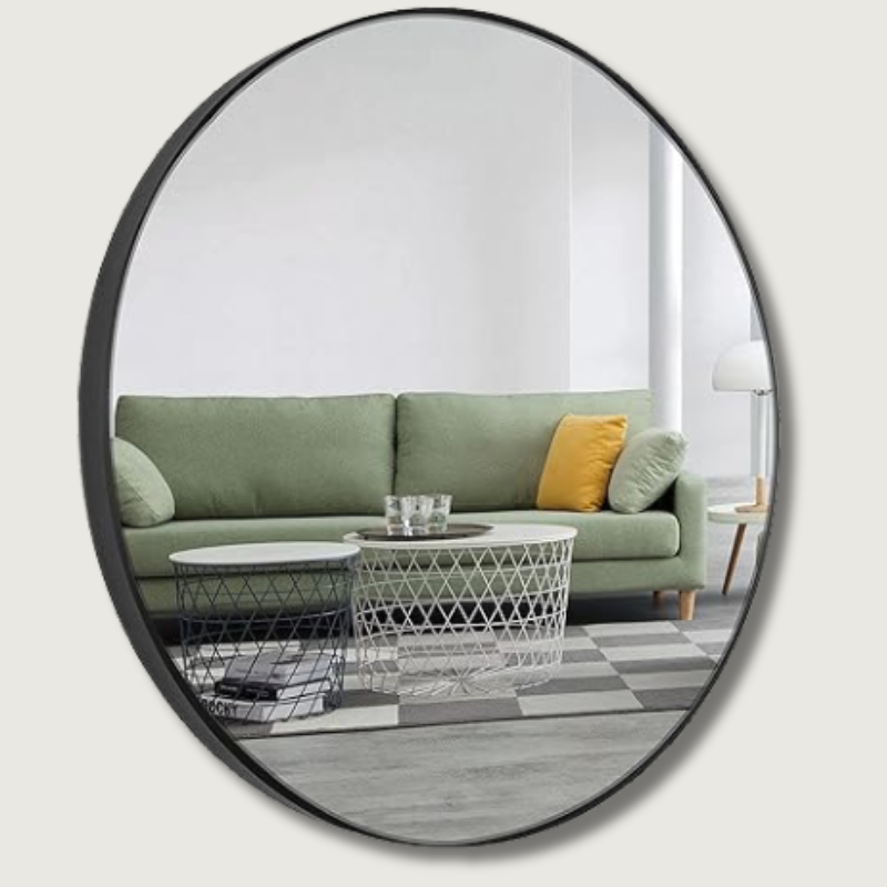 Madigas | PureCircle - Nordic Style Round Mirror