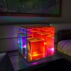 Eternity Rubiks Cube Prisma Lamp