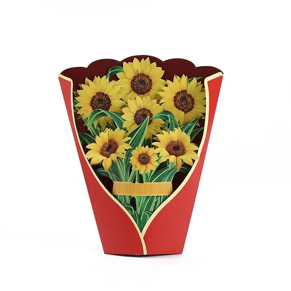 Plastic Pop-up Flower Incl. Free Gift Cards - Fair