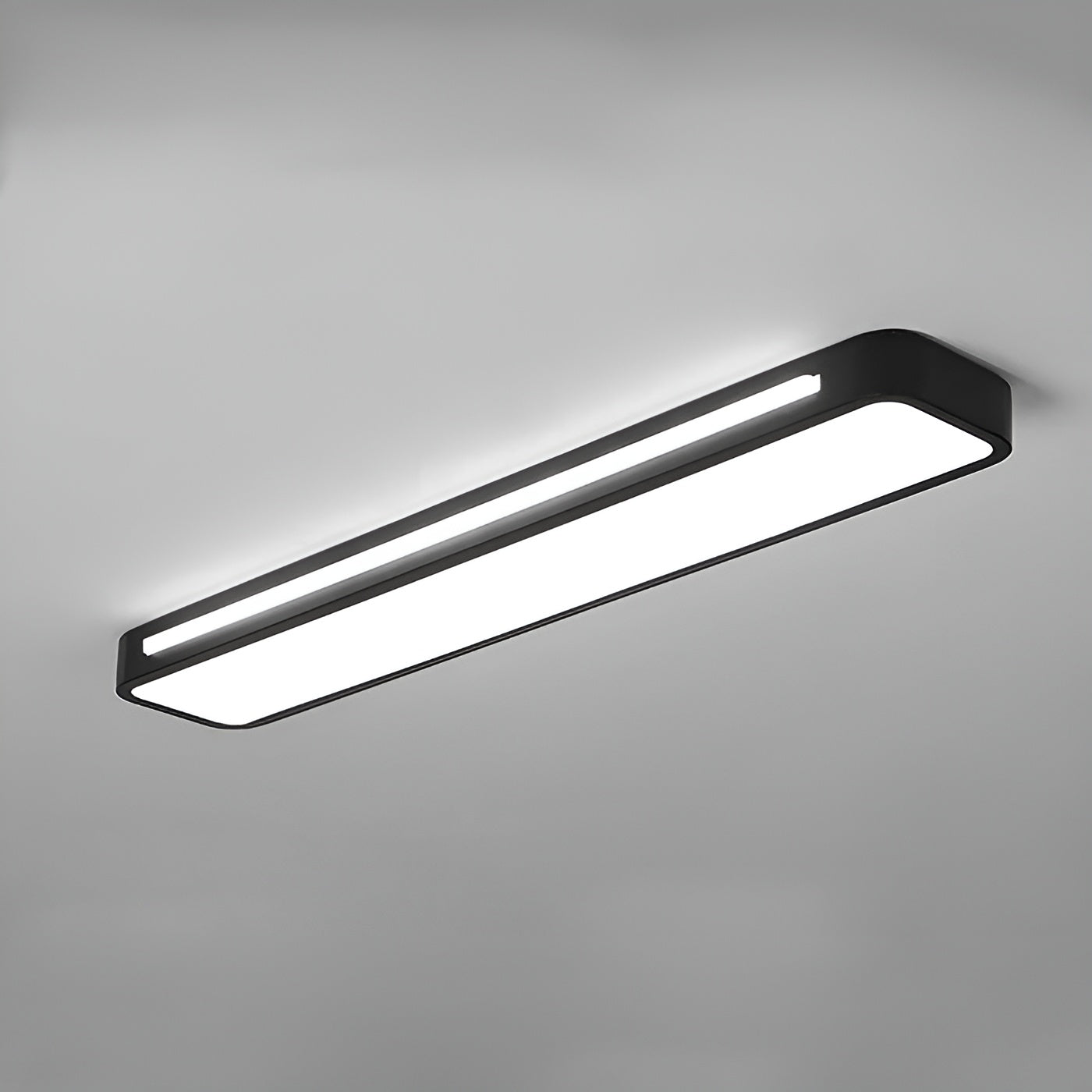 Rectangular ceiling light – Clear lines & modern design | Perfect for living room and dining area