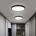 GrainGlow Light - Modern Ultra-Thin Wooden Ceiling Lamp