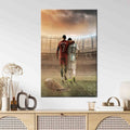 Messi Cristiano Ronaldo Printed Wall Decor | Madigas
