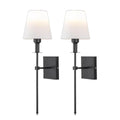 Rechargeable wireless wall light set 2-pack