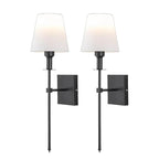 Rechargeable wireless wall light set 2-pack