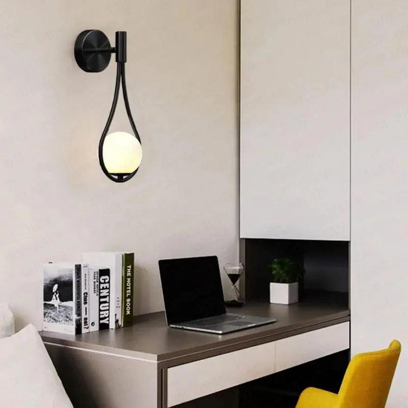 Modern Minimalist Wall Lamps Metal Design