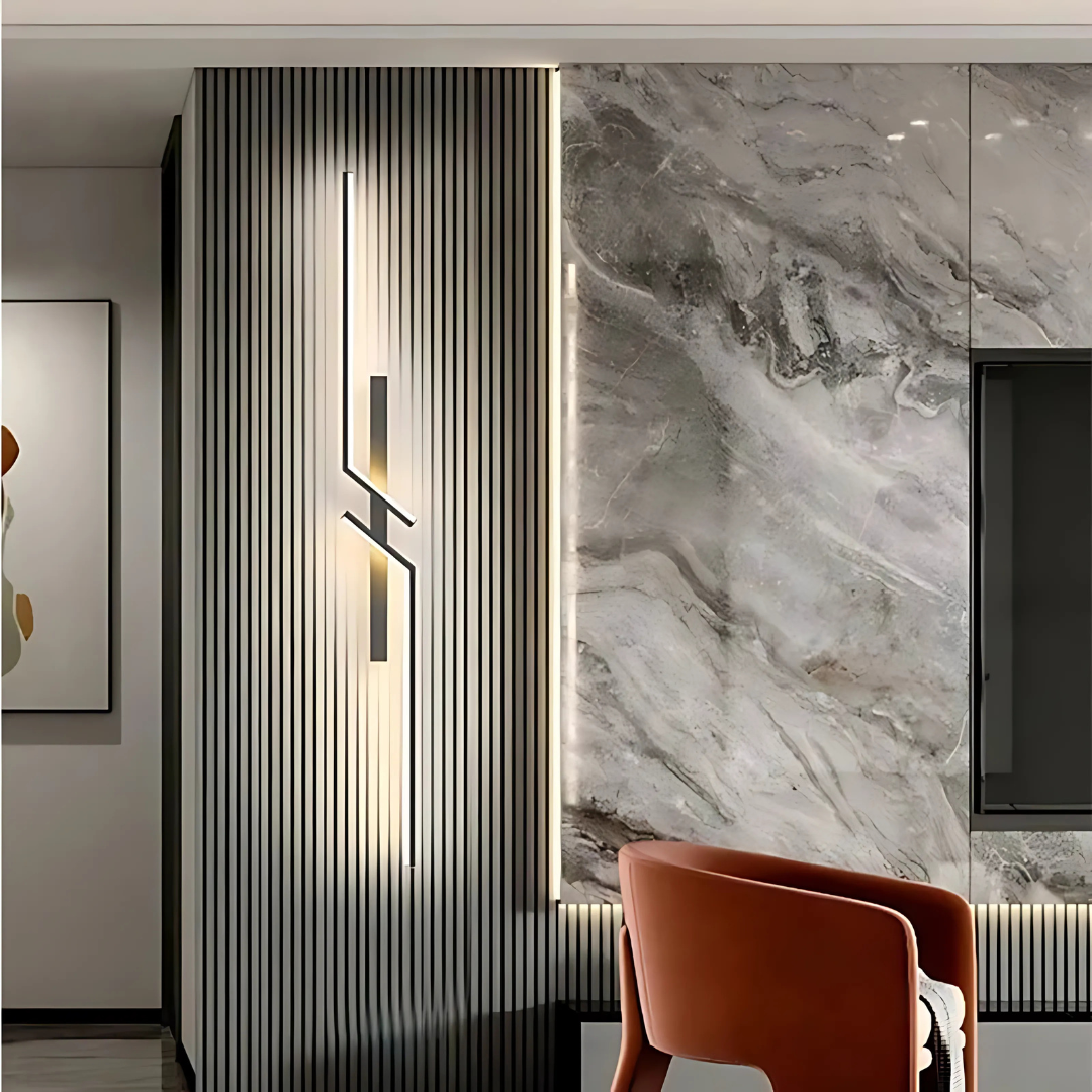 Wall lights Modern Vertical Metal Light
