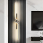 Wall lights Modern Vertical Metal Light