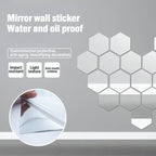 Madigas | Flexible Mirror Sheets | Shatterproof PET Wall Mirror | Peel & Stick Design | Lightweight & Safe