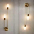 Wall lights Modern Metal Double tube design