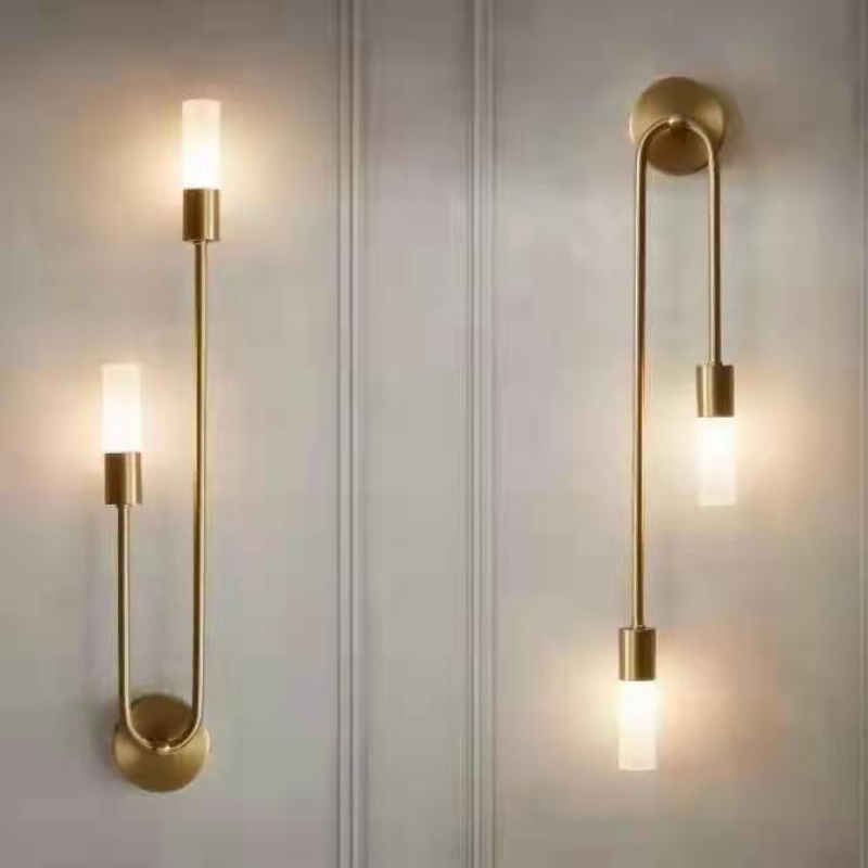 Wall lights Modern Metal Double tube design
