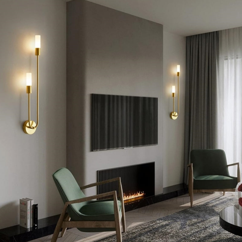 Wall lights Modern Metal Double tube design