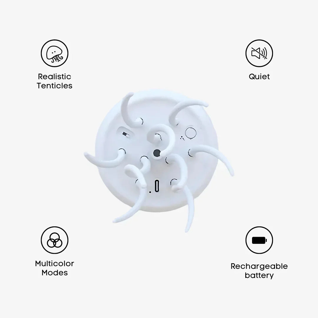 JellyBeat | Smart colorful LED dancing jellyfish lamp