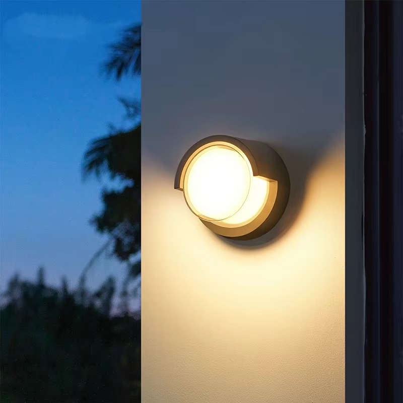 Waterproof LED wall lights with motion sensor