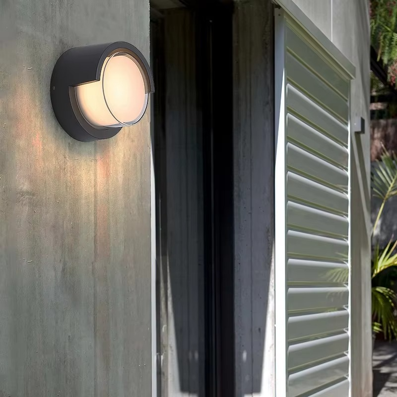 Waterproof LED wall lights with motion sensor