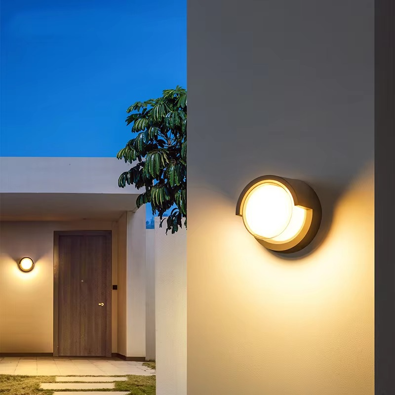 Waterproof LED wall lights with motion sensor