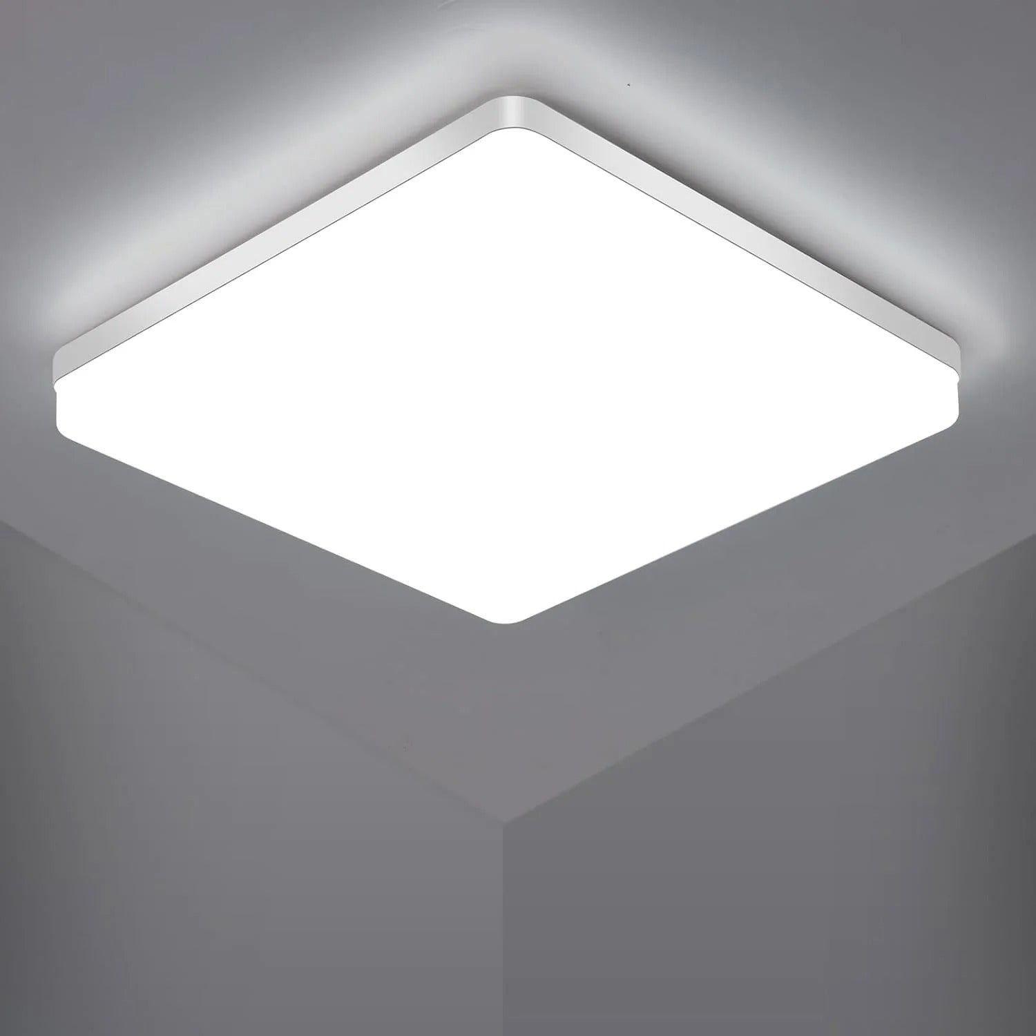 Square LED ceiling light – Even, Pleasant Light | SuitaMadigase for Living Room & Bathroom