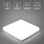 Square LED ceiling light – Even, Pleasant Light | SuitaMadigase for Living Room & Bathroom